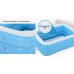 Bathtubs Freestanding Inflatable Bath Tub Adult Tub Stylish Home Bath Comfortable Folding Bath Tub Passion Double Couple Inflatable Blue Inflatable Relieve Fatigue - B07H7K5BJT
